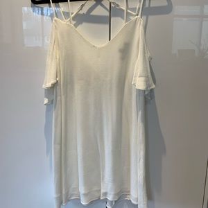 Lulus White off the shoulder dress - XS